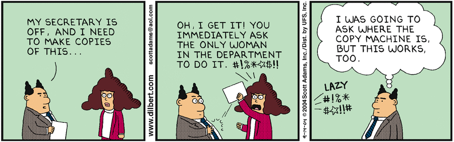 Dilbert Cartoon
